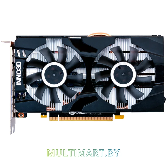 Видеокарта Inno3D GeForce GTX 1660 Ti Twin X2 6GB GDDR6 (N166T2-06D6-1710VA15)